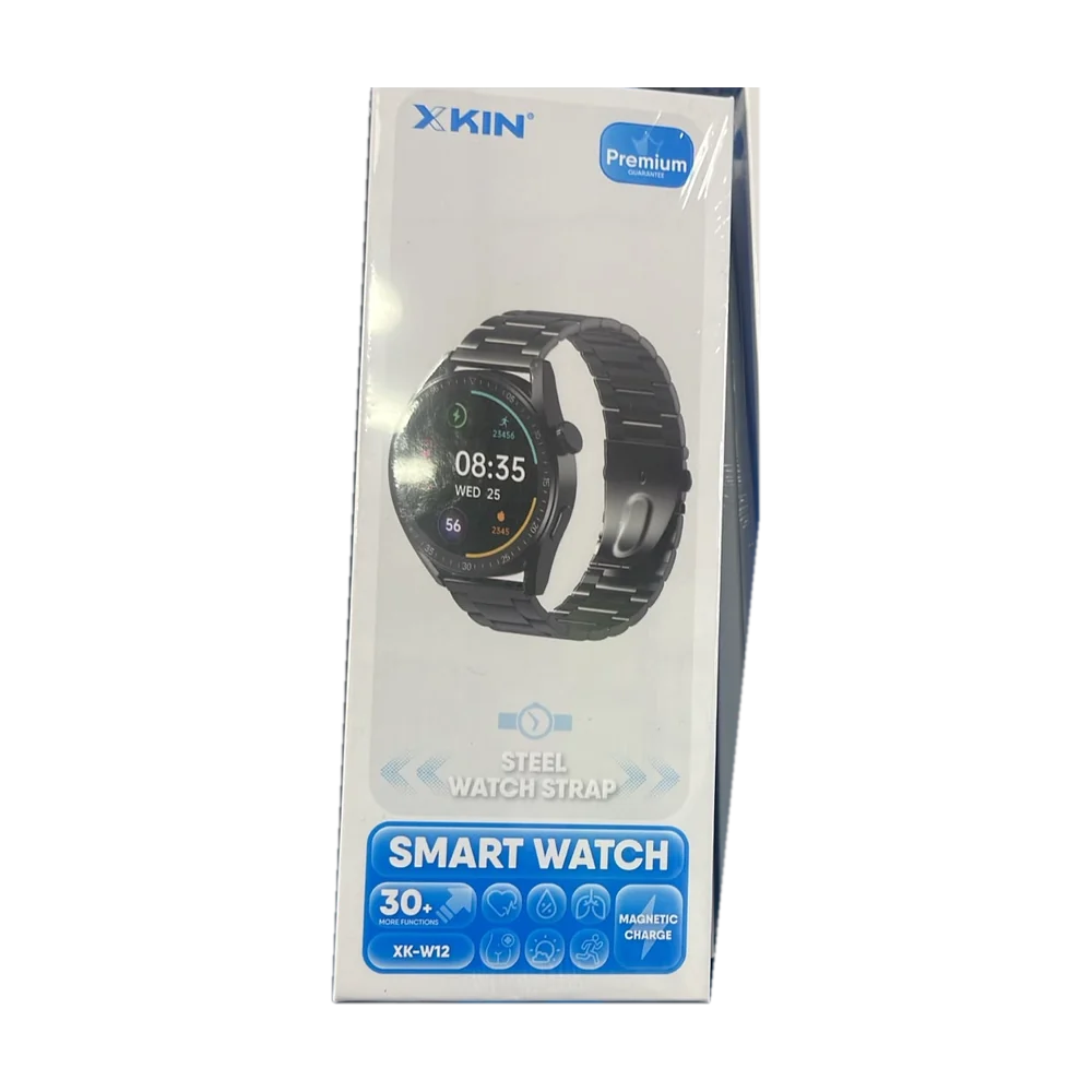 Yuvarlak Kasa Akıllı Saat XK-W12, Çelik Kordon