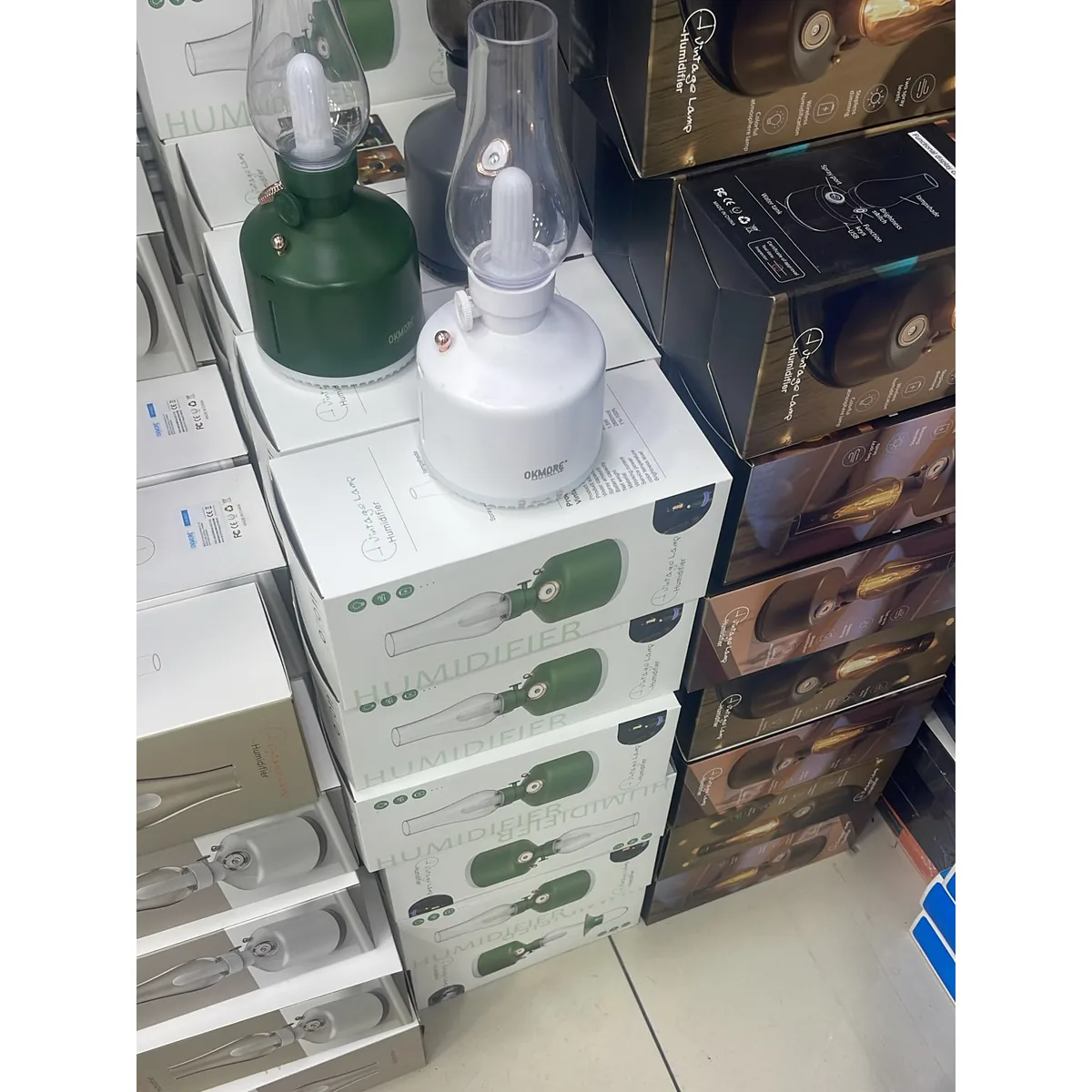Gaz Lambası Tasarımlı Mini Nemlendirici